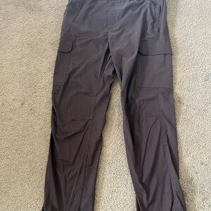 H&M Dark Brown Cargo Pants for Men